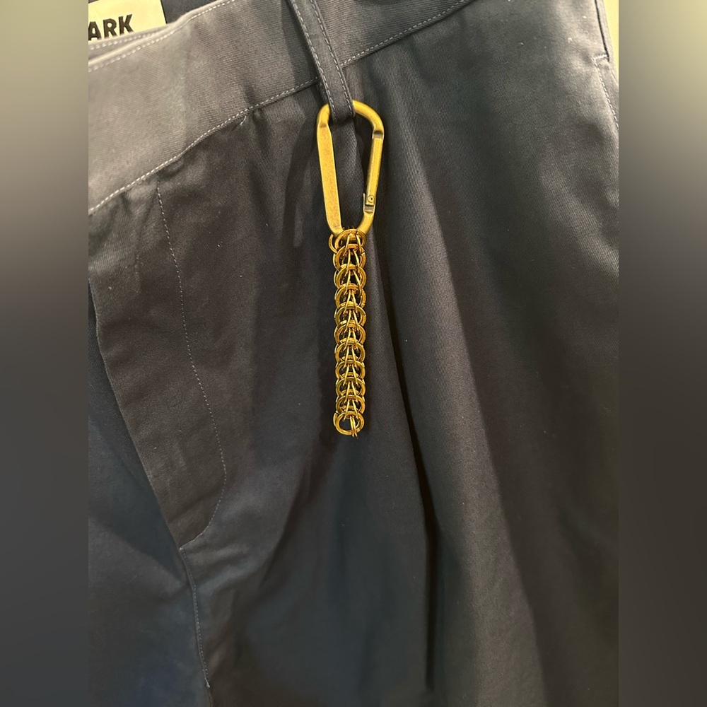 NWT DARKPARK Daniel Wide Leg Trousers in Blue Navy NEW FWRD CHAIN - Picture 10 of 14
